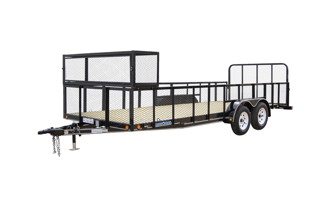 Loadtrail landscaping trailers at Carl's Auto Parts